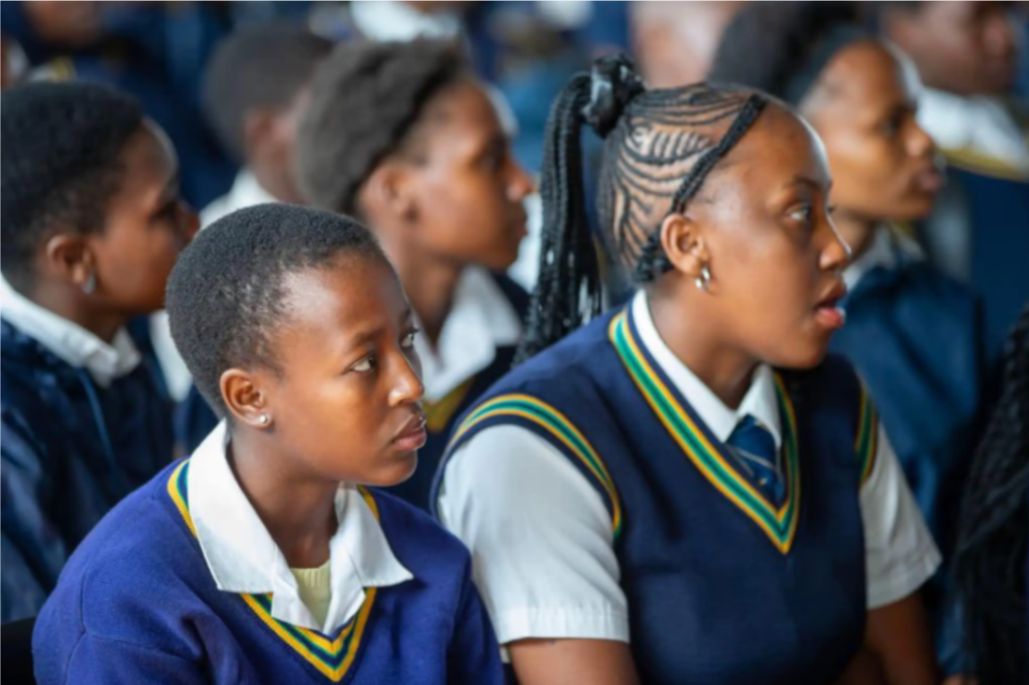 Learners at a Foundation education outreach programme