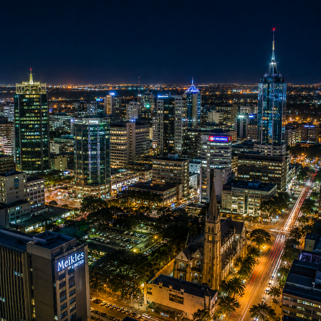 Zimbabwe skyline